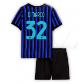 Inter Milan Federico Dimarco #32 Hjemmebanetrøje Børn 2025-26 Kort ærmer (+ bukser)