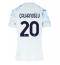 Inter Milan Hakan Calhanoglu #20 Udebanetrøje Dame 2025-26 Kort ærmer