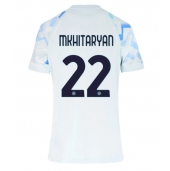 Inter Milan Henrikh Mkhitaryan #22 Udebanetrøje Dame 2025-26 Kort ærmer