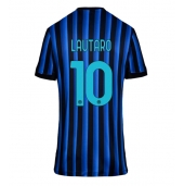Inter Milan Lautaro Martinez #10 Hjemmebanetrøje Dame 2025-26 Kort ærmer