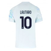 Inter Milan Lautaro Martinez #10 Udebanetrøje 2025-26 Kort ærmer