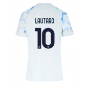 Inter Milan Lautaro Martinez #10 Udebanetrøje Dame 2025-26 Kort ærmer
