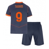 Inter Milan Marcus Thuram #9 Tredje trøje Børn 2025-26 Kort ærmer (+ bukser)