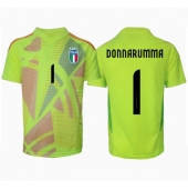 Italien Gianluigi Donnarumma #1 Målmand Hjemmebanetrøje EM 2024 Kort ærmer