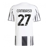 Juventus Andrea Cambiaso #27 Hjemmebanetrøje 2025-26 Kort ærmer