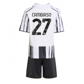 Juventus Andrea Cambiaso #27 Hjemmebanetrøje Børn 2025-26 Kort ærmer (+ bukser)