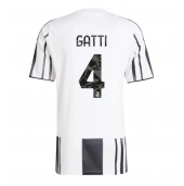 Juventus Federico Gatti #4 Hjemmebanetrøje 2025-26 Kort ærmer