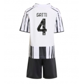 Juventus Federico Gatti #4 Hjemmebanetrøje Børn 2025-26 Kort ærmer (+ bukser)