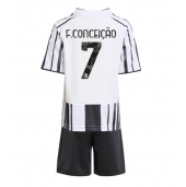 Juventus Francisco Conceicao #7 Hjemmebanetrøje Børn 2025-26 Kort ærmer (+ bukser)