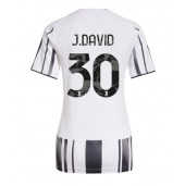 Juventus Jonathan David #30 Hjemmebanetrøje Dame 2025-26 Kort ærmer