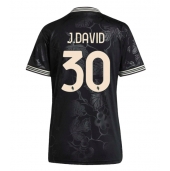 Juventus Jonathan David #30 Tredje trøje Dame 2025-26 Kort ærmer