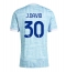 Juventus Jonathan David #30 Udebanetrøje 2025-26 Kort ærmer