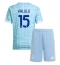 Juventus Pierre Kalulu #15 Udebanetrøje Børn 2025-26 Kort ærmer (+ bukser)