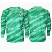 Kroatien Målmand Udebanetrøje EM 2024 Lange ærmer