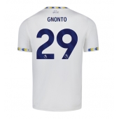 Leeds United Wilfried Gnonto #29 Hjemmebanetrøje 2025-26 Kort ærmer