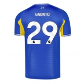 Leeds United Wilfried Gnonto #29 Udebanetrøje 2025-26 Kort ærmer