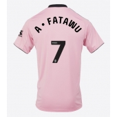 Leicester City Issahaku Fatawu #7 Tredje trøje 2025-26 Kort ærmer