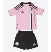 Leicester City Tredje trøje Børn 2025-26 Kort ærmer (+ bukser)