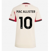 Liverpool Alexis Mac Allister #10 Udebanetrøje Dame 2025-26 Kort ærmer