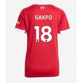 Liverpool Cody Gakpo #18 Hjemmebanetrøje Dame 2025-26 Kort ærmer