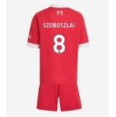 Liverpool Dominik Szoboszlai #8 Hjemmebanetrøje Børn 2025-26 Kort ærmer (+ bukser)