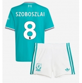 Liverpool Dominik Szoboszlai #8 Tredje trøje Børn 2025-26 Kort ærmer (+ bukser)