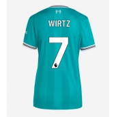 Liverpool Florian Wirtz #7 Tredje trøje Dame 2025-26 Kort ærmer