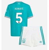 Liverpool Ibrahima Konate #5 Tredje trøje Børn 2025-26 Kort ærmer (+ bukser)