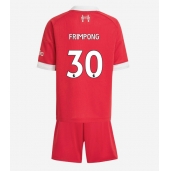 Liverpool Jeremie Frimpong #30 Hjemmebanetrøje Børn 2025-26 Kort ærmer (+ bukser)