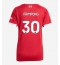 Liverpool Jeremie Frimpong #30 Hjemmebanetrøje Dame 2025-26 Kort ærmer