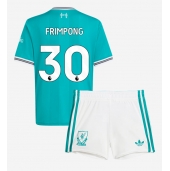 Liverpool Jeremie Frimpong #30 Tredje trøje Børn 2025-26 Kort ærmer (+ bukser)