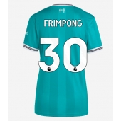 Liverpool Jeremie Frimpong #30 Tredje trøje Dame 2025-26 Kort ærmer