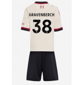 Liverpool Ryan Gravenberch #38 Udebanetrøje Børn 2025-26 Kort ærmer (+ bukser)