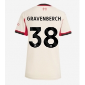 Liverpool Ryan Gravenberch #38 Udebanetrøje Dame 2025-26 Kort ærmer