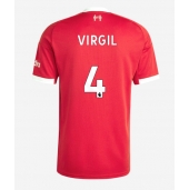 Liverpool Virgil van Dijk #4 Hjemmebanetrøje 2025-26 Kort ærmer
