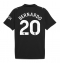 Manchester City Bernardo Silva #20 Udebanetrøje 2025-26 Kort ærmer
