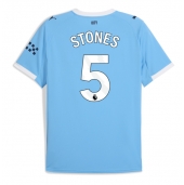 Manchester City John Stones #5 Hjemmebanetrøje 2025-26 Kort ærmer