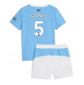 Manchester City John Stones #5 Hjemmebanetrøje Børn 2025-26 Kort ærmer (+ bukser)