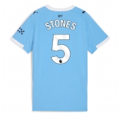 Manchester City John Stones #5 Hjemmebanetrøje Dame 2025-26 Kort ærmer