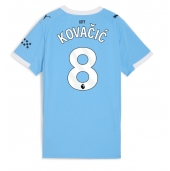 Manchester City Mateo Kovacic #8 Hjemmebanetrøje Dame 2025-26 Kort ærmer