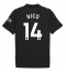 Manchester City Nico Gonzalez #14 Udebanetrøje 2025-26 Kort ærmer