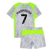 Manchester City Omar Marmoush #7 Tredje trøje Børn 2025-26 Kort ærmer (+ bukser)