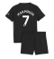 Manchester City Omar Marmoush #7 Udebanetrøje Børn 2025-26 Kort ærmer (+ bukser)