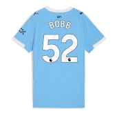 Manchester City Oscar Bobb #52 Hjemmebanetrøje Dame 2025-26 Kort ærmer