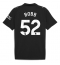 Manchester City Oscar Bobb #52 Udebanetrøje 2025-26 Kort ærmer