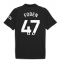 Manchester City Phil Foden #47 Udebanetrøje 2025-26 Kort ærmer