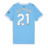 Manchester City Rayan Ait-Nouri #21 Hjemmebanetrøje Dame 2025-26 Kort ærmer