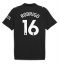 Manchester City Rodri Hernandez #16 Udebanetrøje 2025-26 Kort ærmer