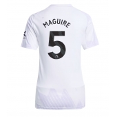 Manchester United Harry Maguire #5 Udebanetrøje Dame 2025-26 Kort ærmer