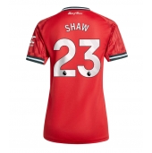 Manchester United Luke Shaw #23 Hjemmebanetrøje Dame 2025-26 Kort ærmer